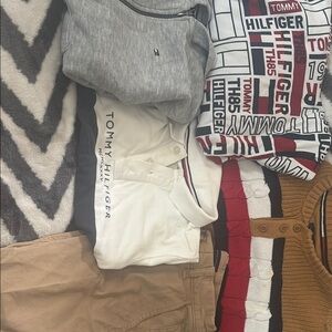 Tommy Hilfiger Casual Wear Collection - Gray, White, Tan